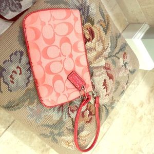 Coach small wristlet